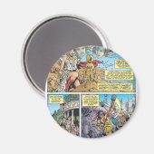 Wonder Woman Themyscira Magnet (Vorderseite/Rückseite)