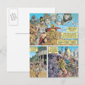 Wonder Woman Themyscira Postkarte (Vorne/Hinten)