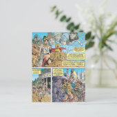 Wonder Woman Themyscira Postkarte (Stehend Vorderseite)