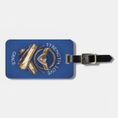 Wonder Woman Tiara, Lasso und Bracelets Gepäckanhänger (Vorderseite horizontal)