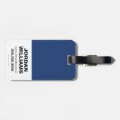 Wonder Woman Tiara, Lasso und Bracelets Gepäckanhänger (Rückseite horizontal)