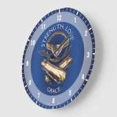 Wonder Woman Tiara, Lasso und Bracelets Große Wanduhr (Winkel)