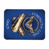 Wonder Woman Tiara, Lasso und Bracelets Magnet (Horizontal)