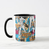 Wonder Woman Toss Pattern Tasse (Links)