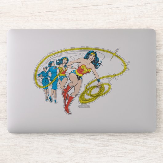 Wonder Woman Transform Aufkleber (Computer)