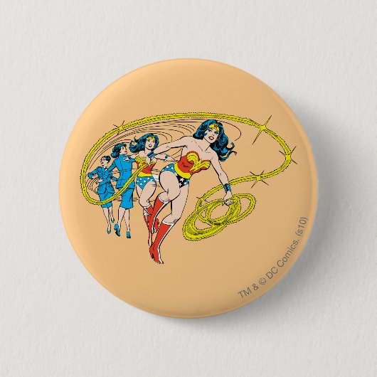Wonder Woman Transform Button (Vorderseite)