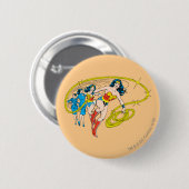Wonder Woman Transform Button (Vorne & Hinten)