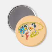 Wonder Woman Transform Magnet (Vorderseite/Rückseite)