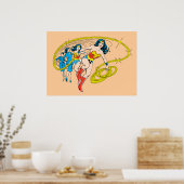 Wonder Woman Transform Poster (Küche)