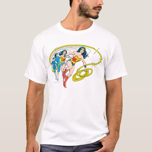 Wonder Woman Transform T-Shirt (Vorderseite)