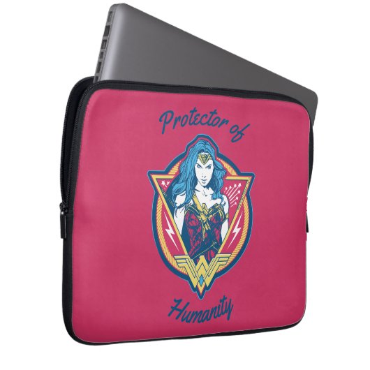 Wonder Woman Tri-Color-Grafikvorlage Laptopschutzhülle (Vorne Rechts)