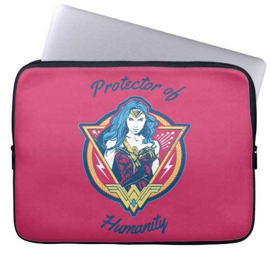 Wonder Woman Tri-Color-Grafikvorlage Laptopschutzhülle (Vorderseite)