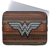 Wonder Woman Tribal Pattern Laptopschutzhülle (Vorderseite)