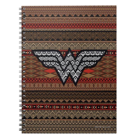 Wonder Woman Tribal Pattern Notizblock (Vorderseite)