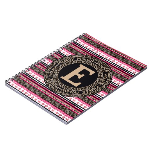 Wonder Woman Tribal Pattern Notizblock (Linke Seite)