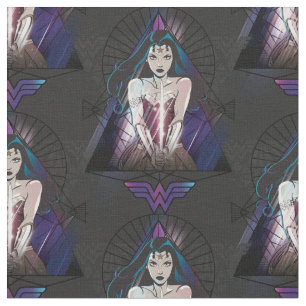 Wonder Woman Tribal Triangle Stoff