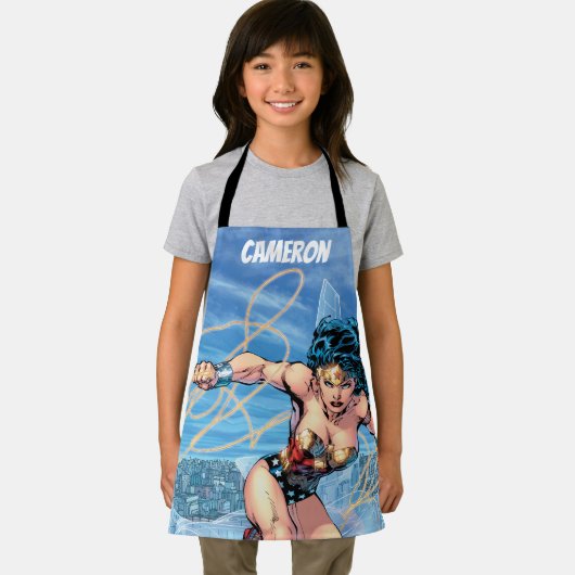 Wonder Woman Trinity Comic Cover #16 Schürze (Insitu)