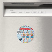 Wonder Woman Triple Identity Magnet (In Situ (Geschirrspüler))