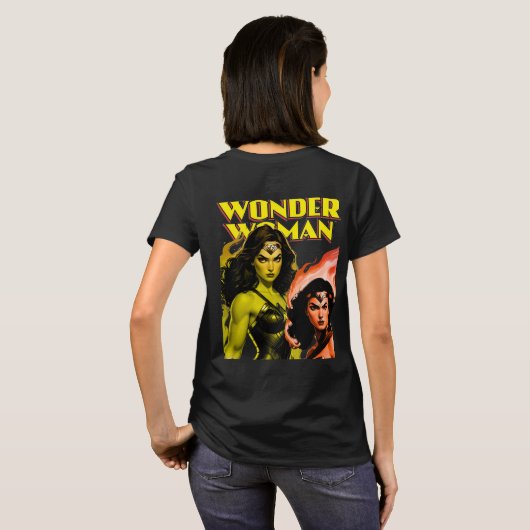 Wonder Woman Tshirt (Schwarz voll)