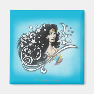 Wonder Woman und Stars Magnet