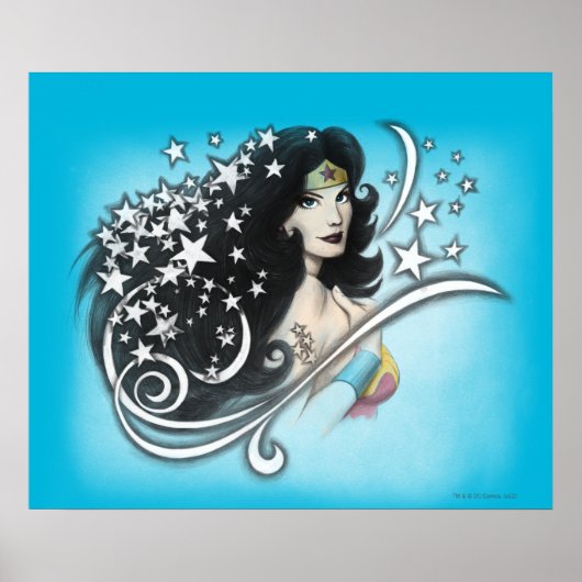 Wonder Woman und Stars Poster (Vorne)