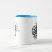 Wonder Woman und Stars Tasse (Zentrum)