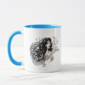 Wonder Woman und Stars Tasse (Links)