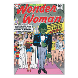 Wonder Woman Verheiratet ein Monster