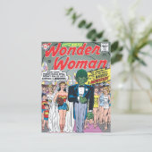 Wonder Woman Verheiratet ein Monster Postkarte (Stehend Vorderseite)