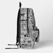 Wonder Woman Vintage Comic Muster Bedruckter Rucksack (Links)