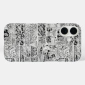 Wonder Woman Vintage Comic Muster Case-Mate iPhone Hülle (Rückseite (Horizontal))