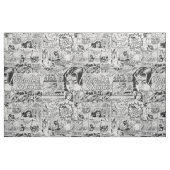 Wonder Woman Vintage Comic Muster Stoff (Fat Quarter (45,7 x 55,9 cm))