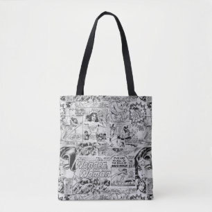 Wonder Woman Vintage Comic Muster Tasche
