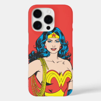 Wonder Woman | Vintage Pose mit Lasso iPhone 16 Pro Hülle