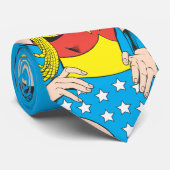Wonder Woman | Vintage Pose mit Lasso Krawatte (Gerollt)