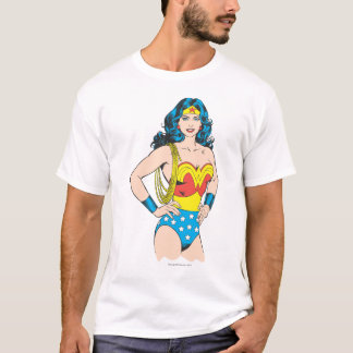 Wonder Woman | Vintage Pose mit Lasso T-Shirt