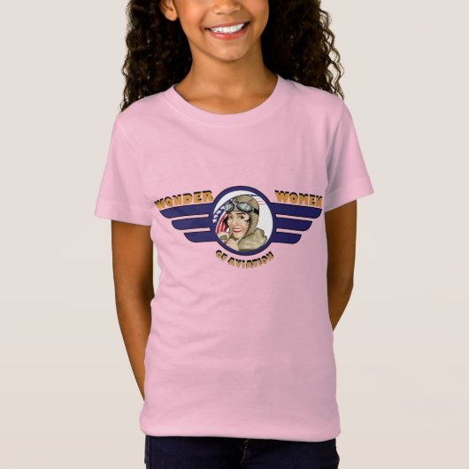 Wonder Woman von Aviation Youth T-Shirt (Vorderseite)