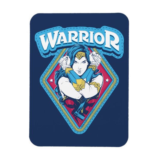 Wonder Woman Warrior Graphic Magnet (Vertikal)