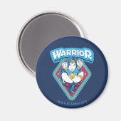 Wonder Woman Warrior Graphic Magnet (Vorderseite/Rückseite)