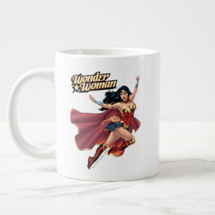 Wonder Woman Wear Cape Jumbo-Tasse