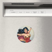 Wonder Woman Wearing Cape Magnet (In Situ (Geschirrspüler))