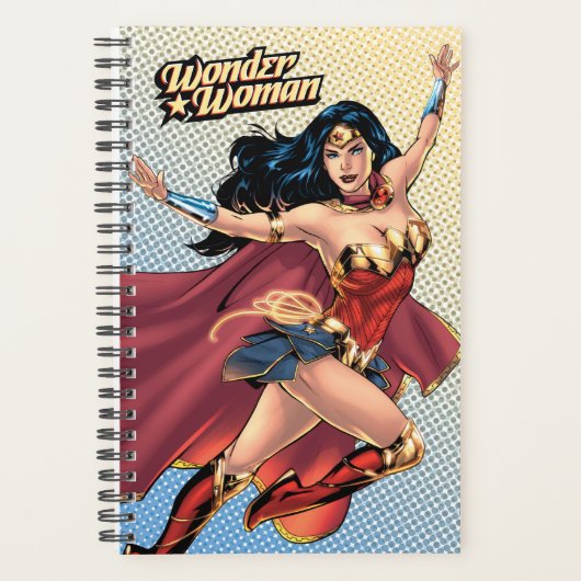 Wonder Woman Wearing Cape Planer (Vorderseite)