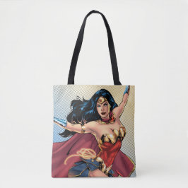Wonder Woman Wearing Cape Tasche