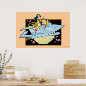 Wonder Woman with Jet Poster (Küche)