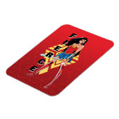 Wonder Woman with Sword - Fierce Magnet (Linke Seite)