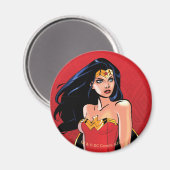 Wonder Woman with Sword - Fierce Magnet (Vorderseite/Rückseite)