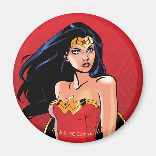 Wonder Woman with Sword - Fierce Magnet (Vorne)
