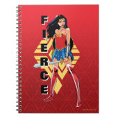 Wonder Woman with Sword - Fierce Notizblock (Vorderseite)