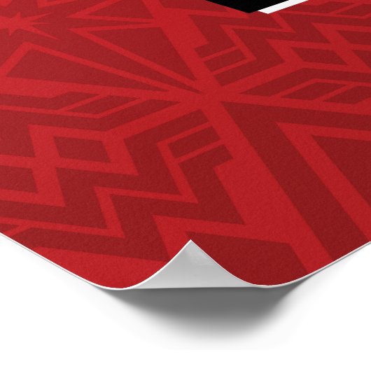 Wonder Woman with Sword - Fierce Poster (Ecke)