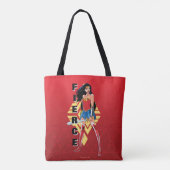 Wonder Woman with Sword - Fierce Tasche (Rückseite)